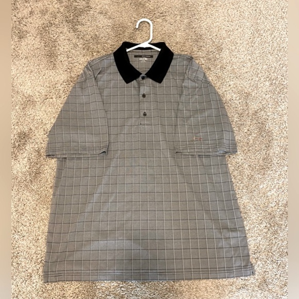 Greg Norman Mens Play Dry Golf Shirt